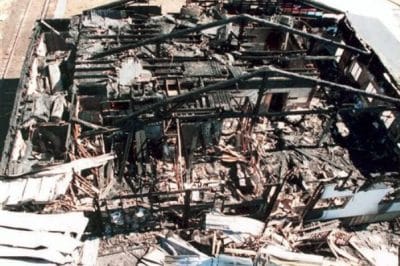 Dibby is accused of destroying the Cavel West Horse slaughterhouse in Redmond, Oregon
